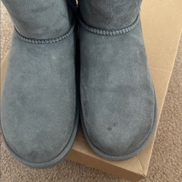 UGG Grey Suede Boots - Picture 8 of 10